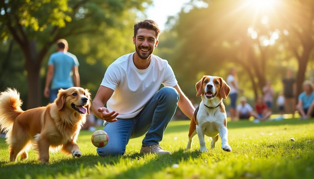 Lire la suite à propos de l’article Avoir deux chiens en même temps : enrichissement ou double contrainte pour le maître ?