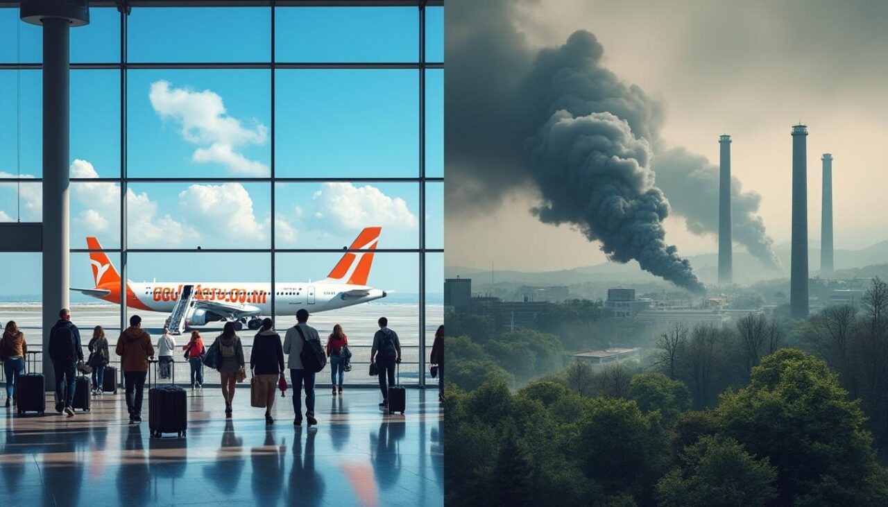 Lire la suite à propos de l’article Voyager en avion low-cost : démocratisation du voyage ou aberration écologique ?