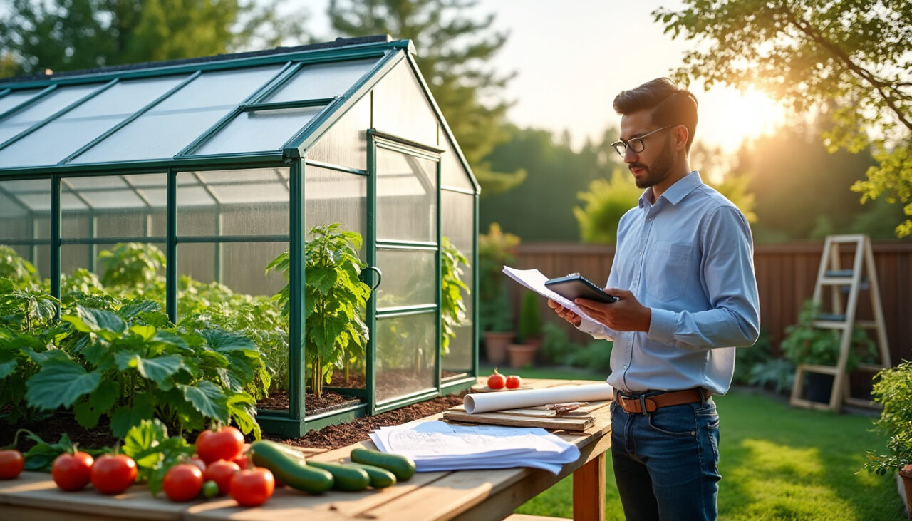 Lire la suite à propos de l’article Installer une serre au jardin : production durable ou investissement lourd ?