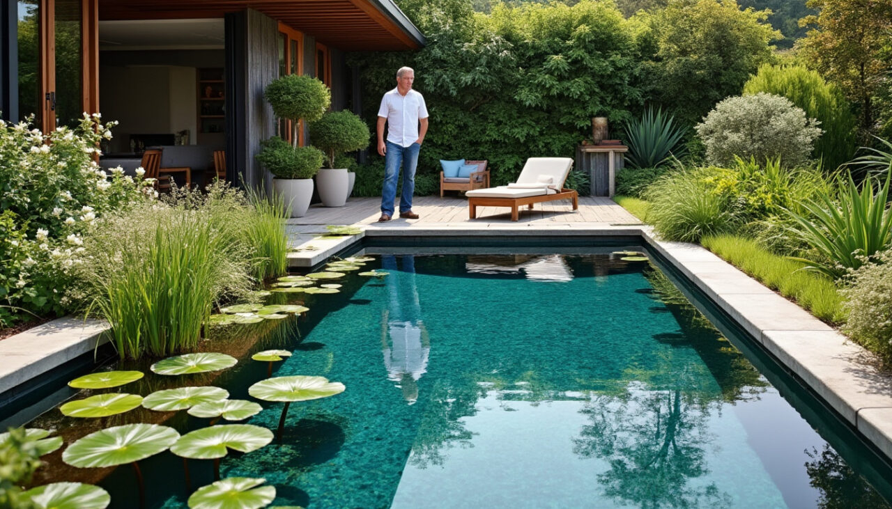 Lire la suite à propos de l’article Piscine naturelle dans son jardin : luxe écologique ou nid à problèmes ?